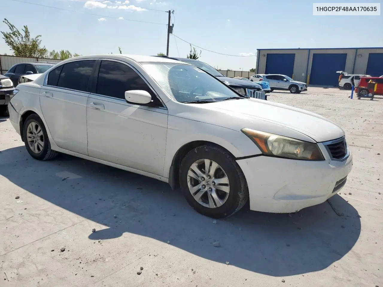 1HGCP2F48AA170635 2010 Honda Accord Lxp