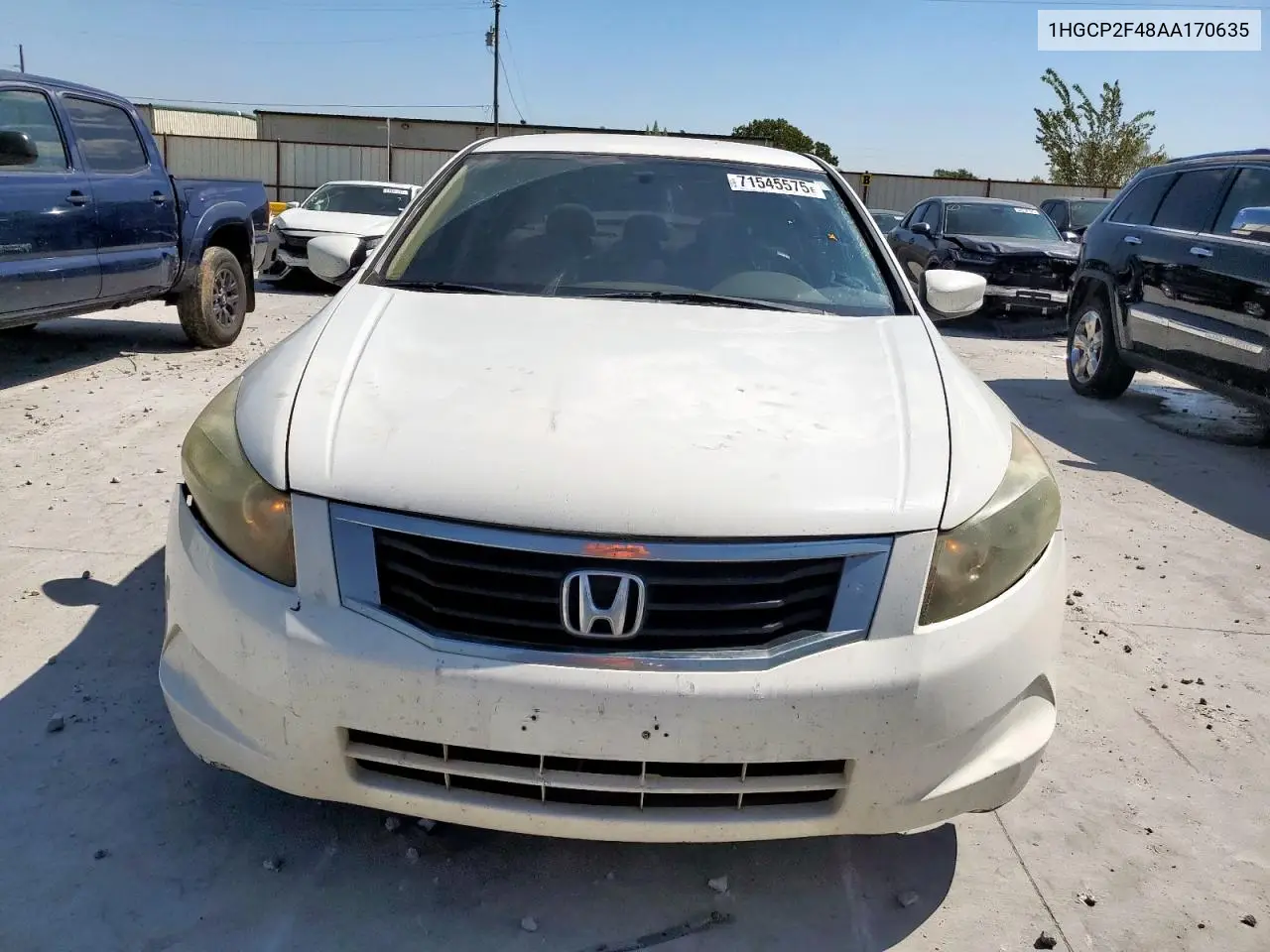 1HGCP2F48AA170635 2010 Honda Accord Lxp