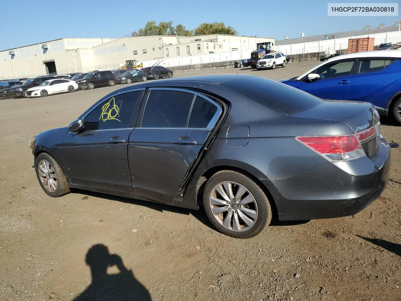 1HGCP2F72BA030818 2011 Honda Accord Ex