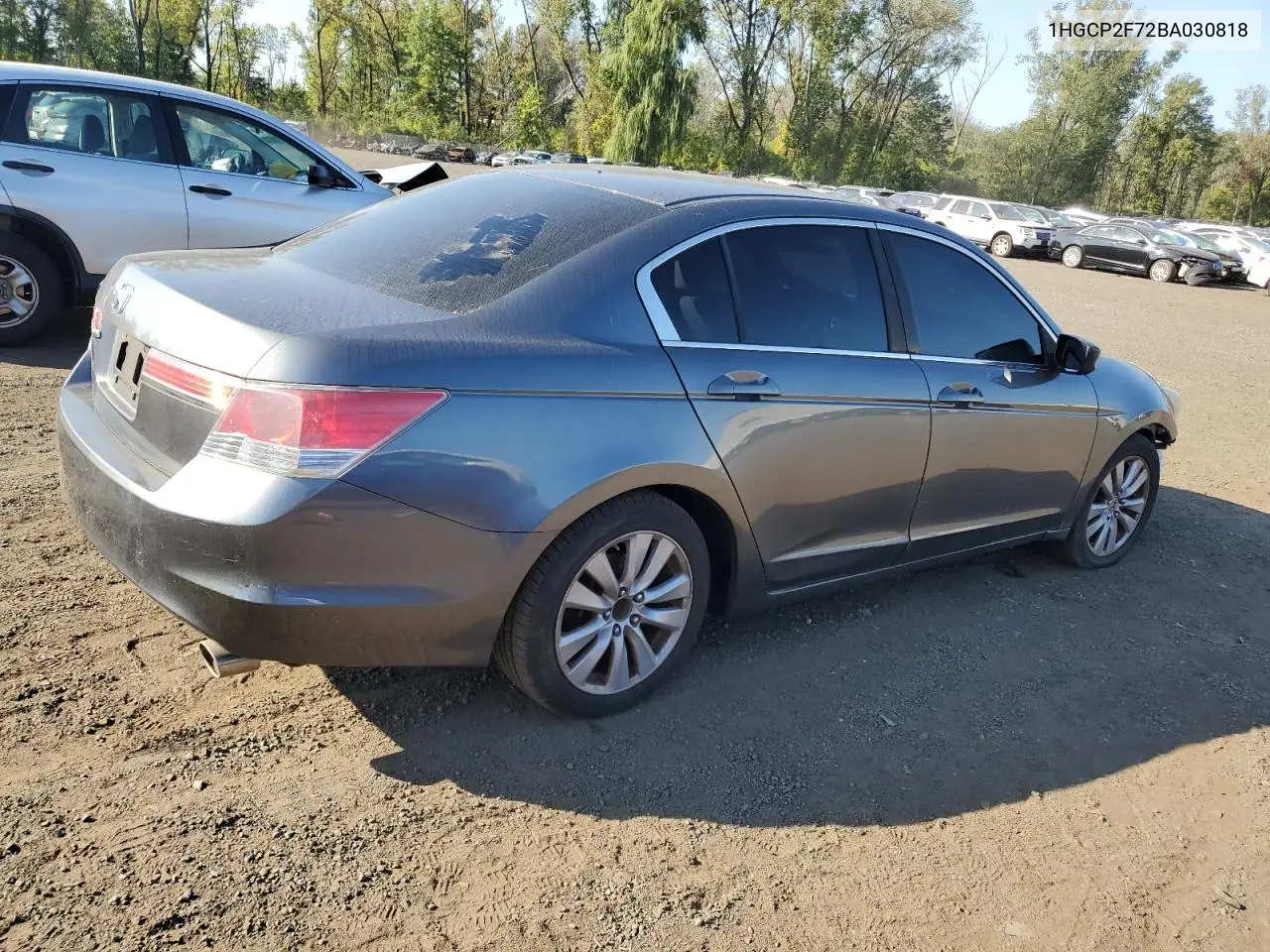 1HGCP2F72BA030818 2011 Honda Accord Ex