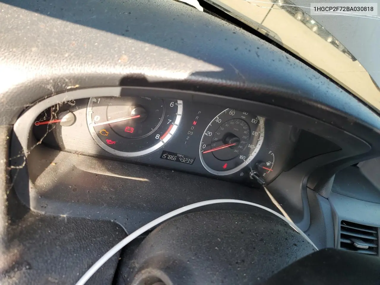 1HGCP2F72BA030818 2011 Honda Accord Ex