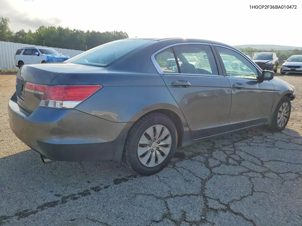 2011 Honda Accord Lx VIN: 1HGCP2F36BA010472 Lot: 60981536