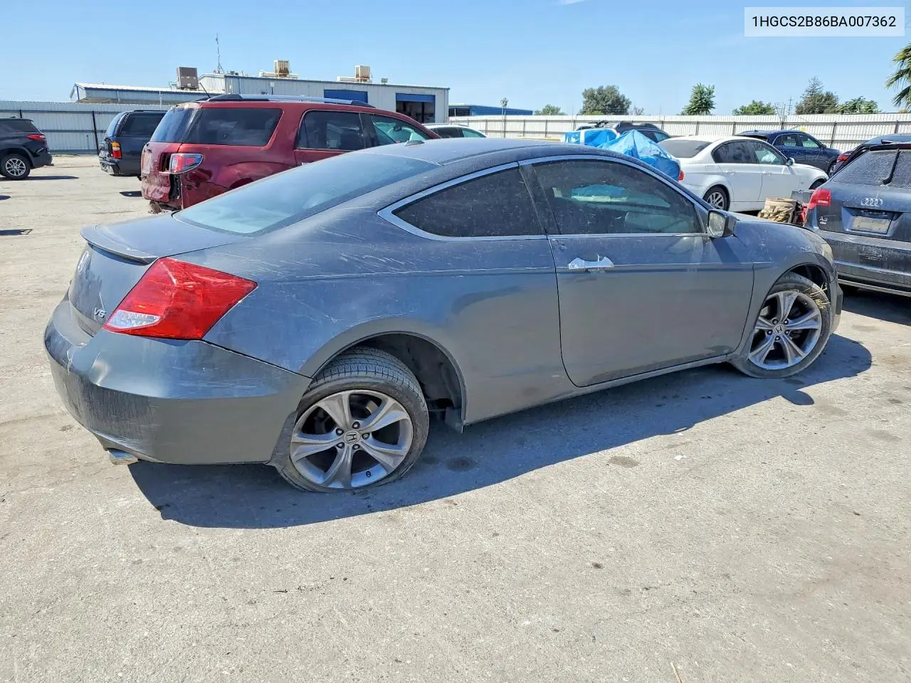 2011 Honda Accord Exl VIN: 1HGCS2B86BA007362 Lot: 61179656