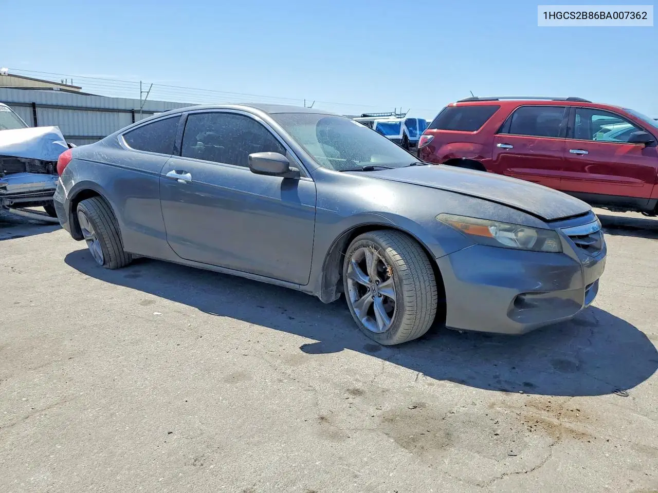 2011 Honda Accord Exl VIN: 1HGCS2B86BA007362 Lot: 61179656