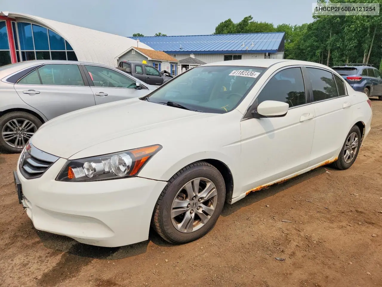 2011 Honda Accord Se VIN: 1HGCP2F60BA121254 Lot: 61182336