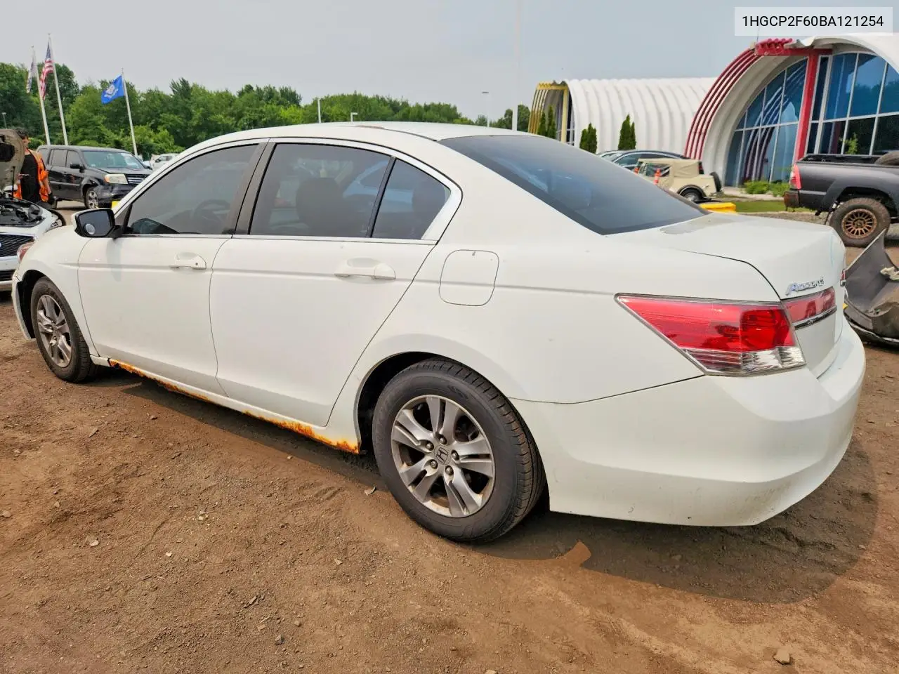 2011 Honda Accord Se VIN: 1HGCP2F60BA121254 Lot: 61182336