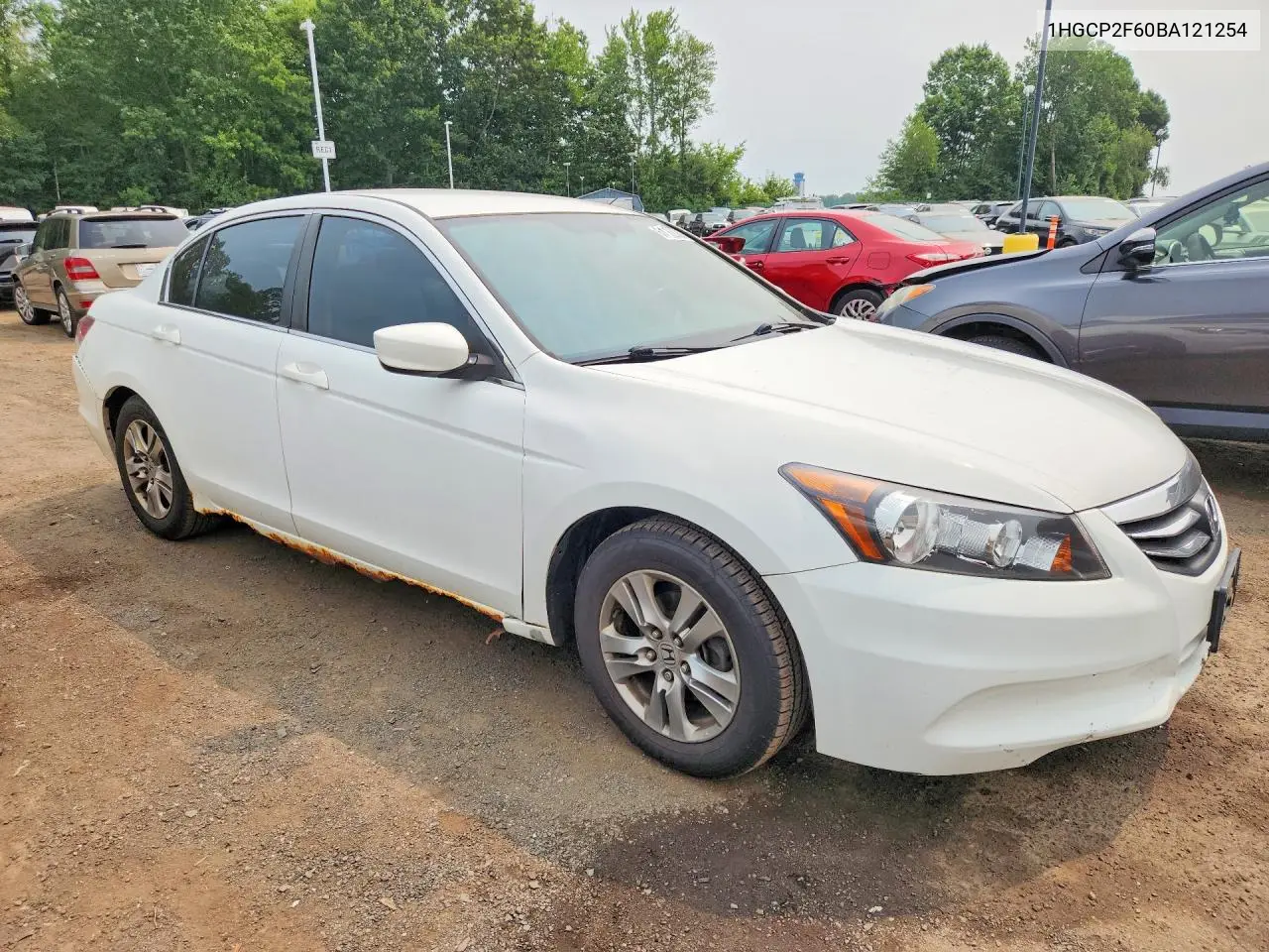 2011 Honda Accord Se VIN: 1HGCP2F60BA121254 Lot: 61182336