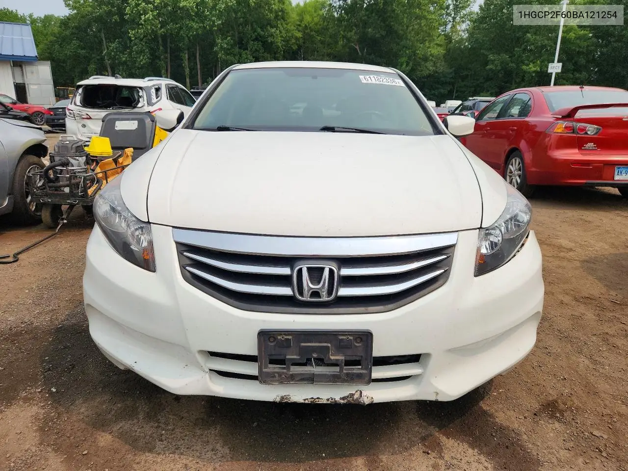 2011 Honda Accord Se VIN: 1HGCP2F60BA121254 Lot: 61182336