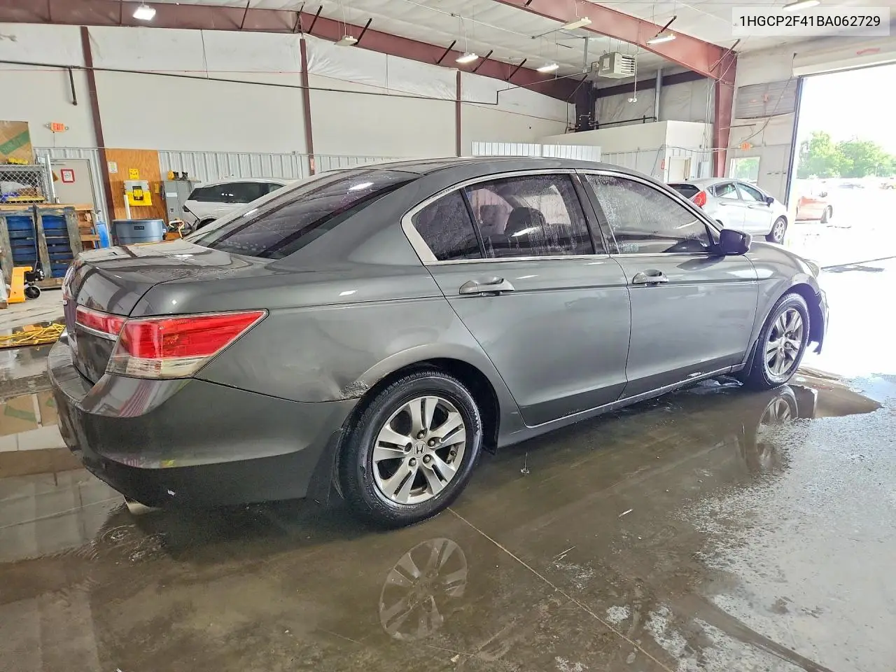 2011 Honda Accord Lxp VIN: 1HGCP2F41BA062729 Lot: 61428026