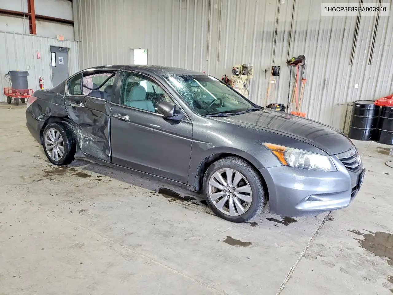 2011 Honda Accord Exl VIN: 1HGCP3F89BA003940 Lot: 61931806