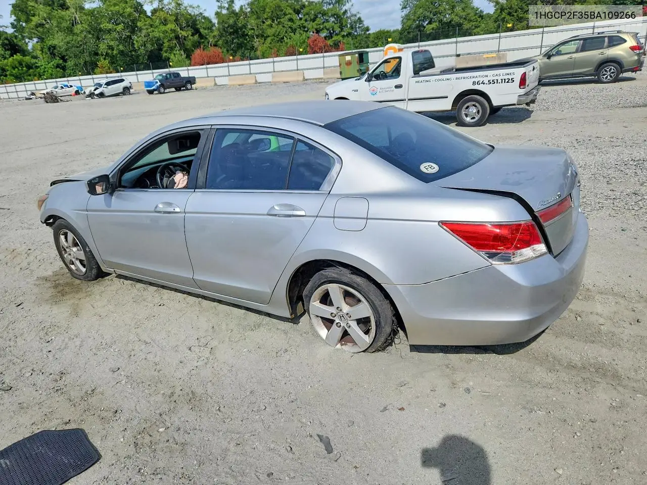 2011 Honda Accord Lx VIN: 1HGCP2F35BA109266 Lot: 61936886
