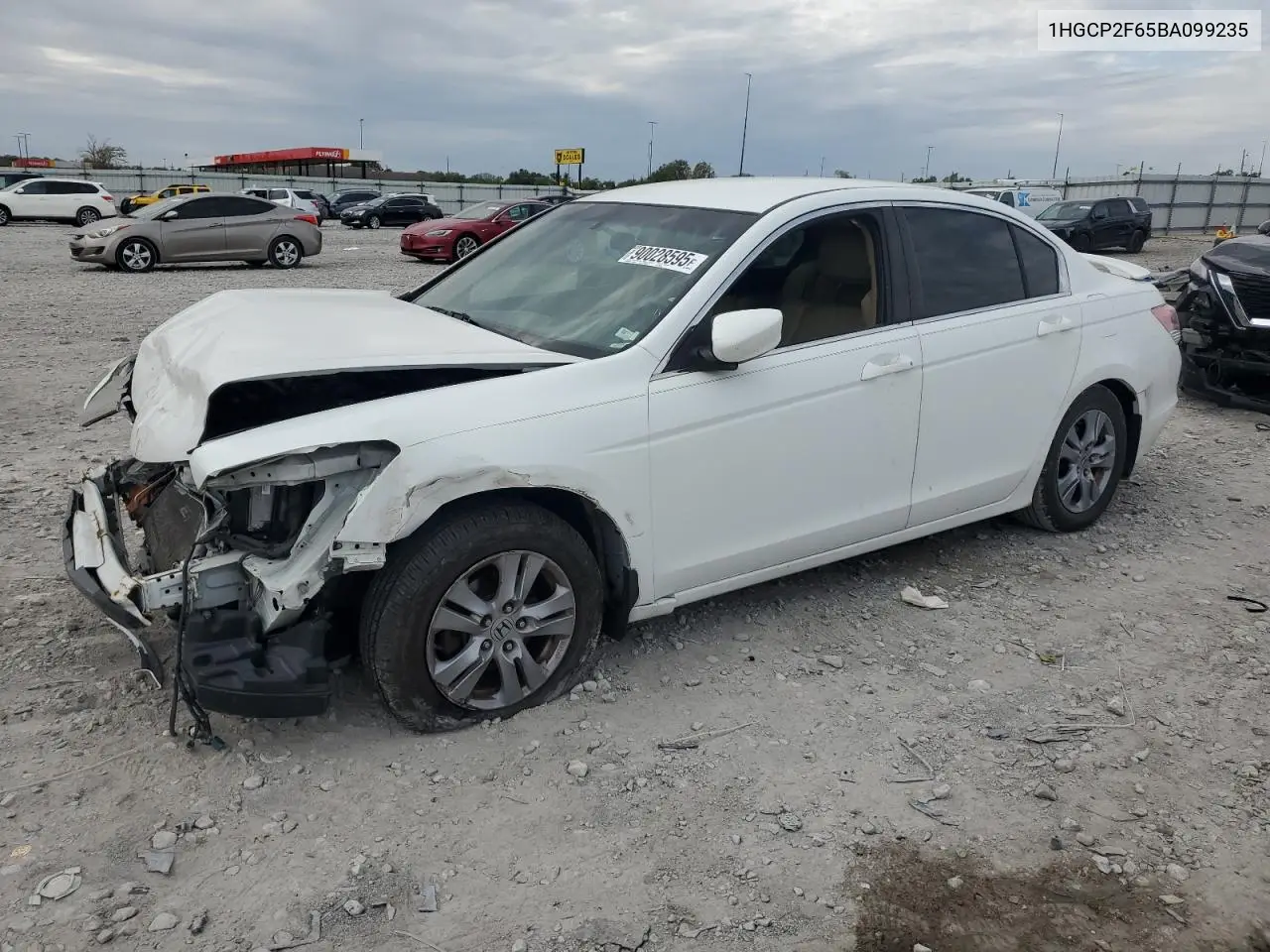 1HGCP2F65BA099235 2011 Honda Accord Se