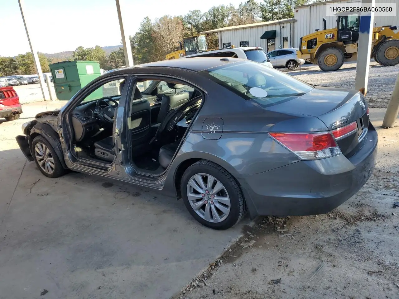 1HGCP2F86BA060560 2011 Honda Accord Exl