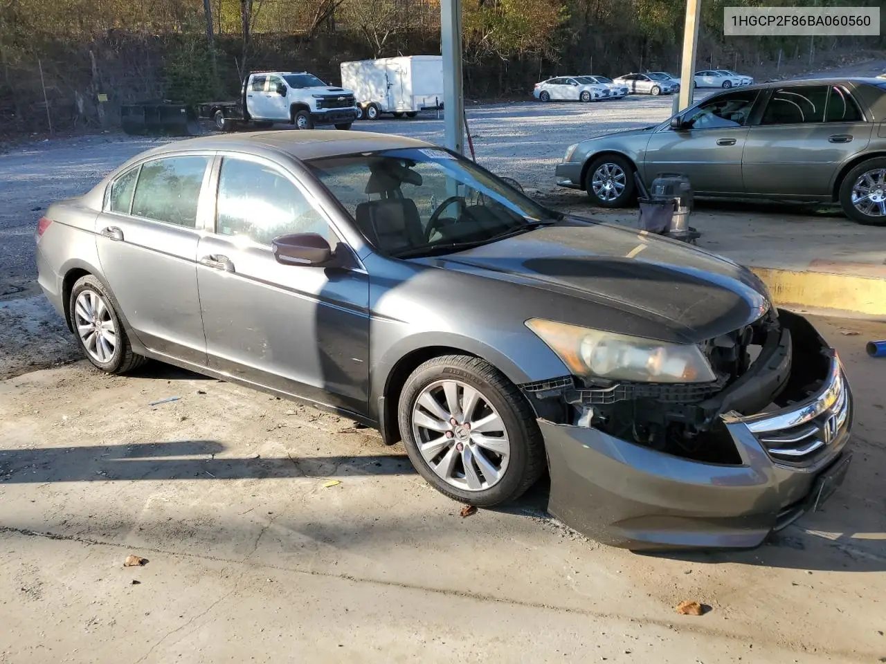 1HGCP2F86BA060560 2011 Honda Accord Exl