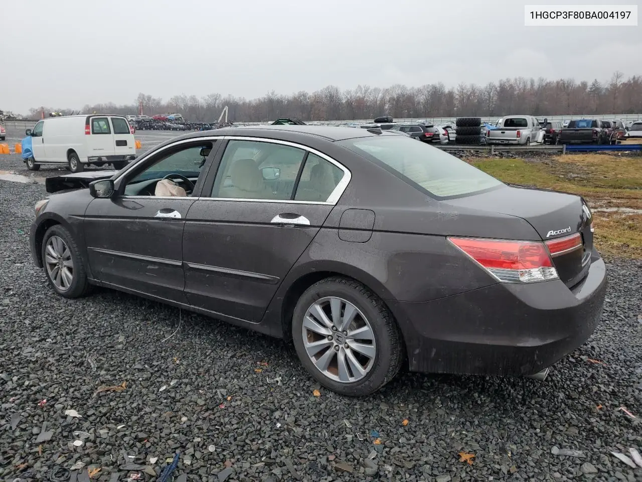 1HGCP3F80BA004197 2011 Honda Accord Exl