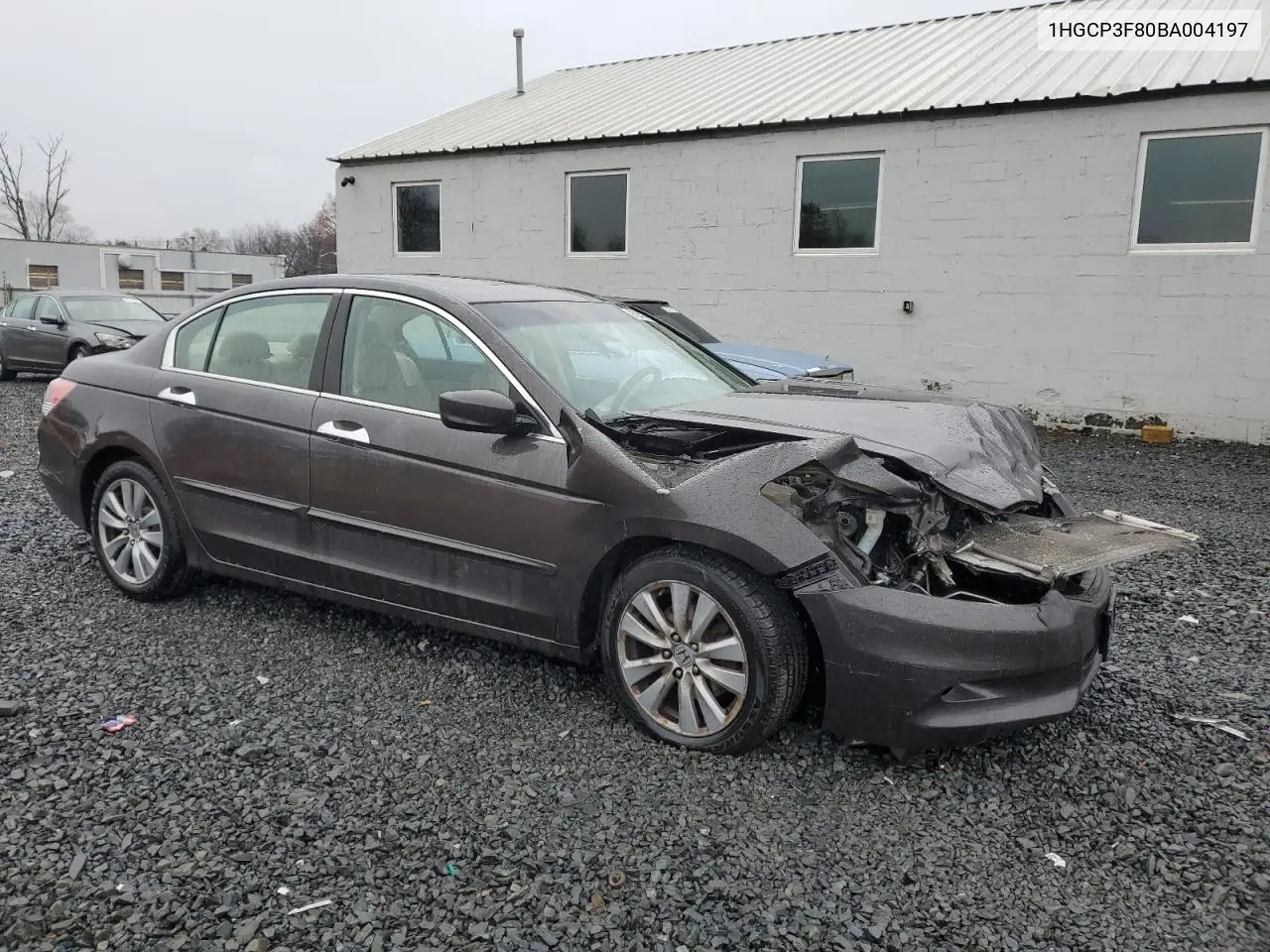 1HGCP3F80BA004197 2011 Honda Accord Exl