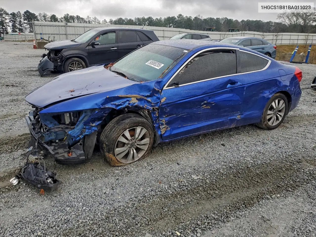 1HGCS1B81BA011023 2011 Honda Accord Exl