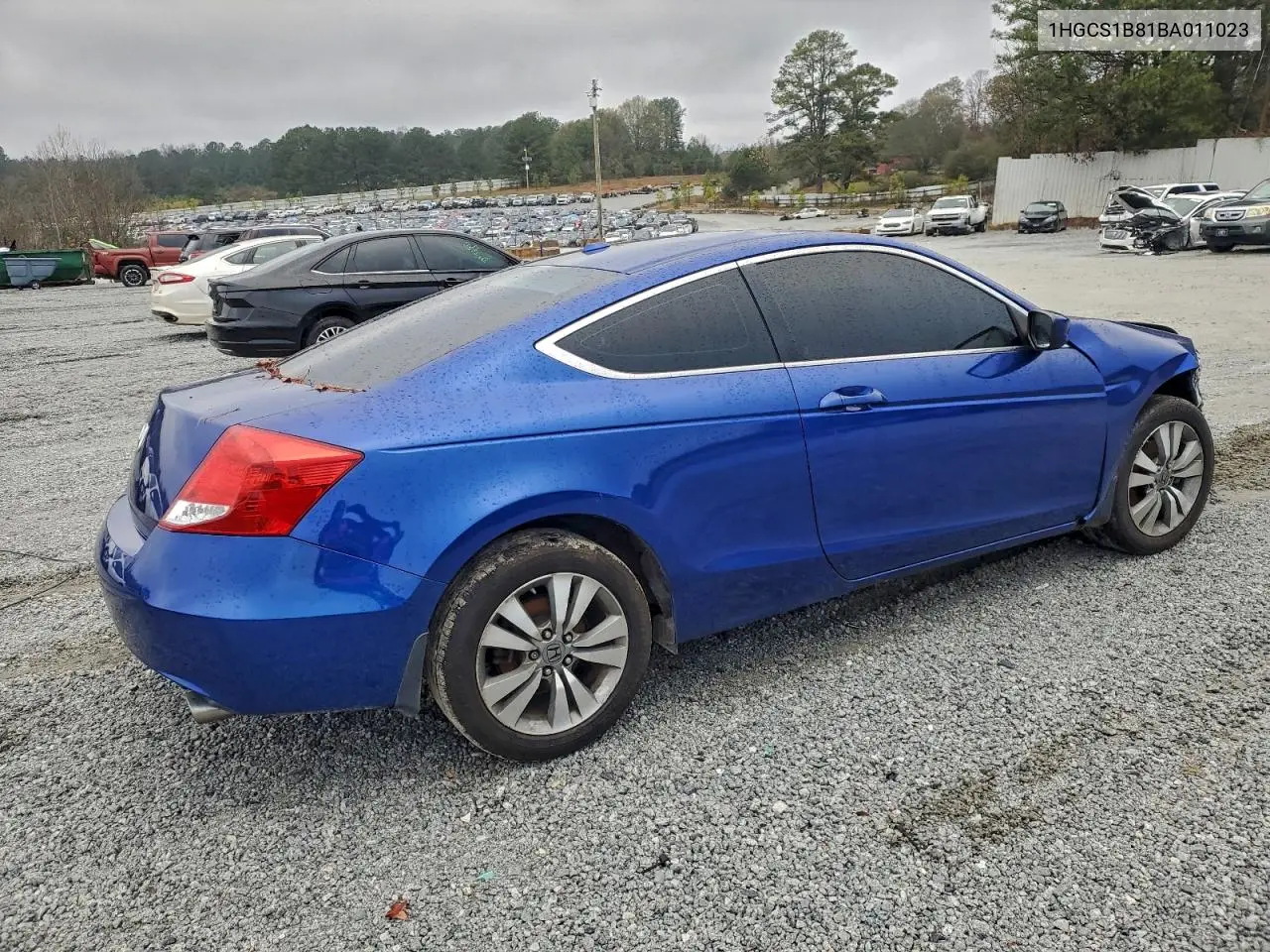 1HGCS1B81BA011023 2011 Honda Accord Exl