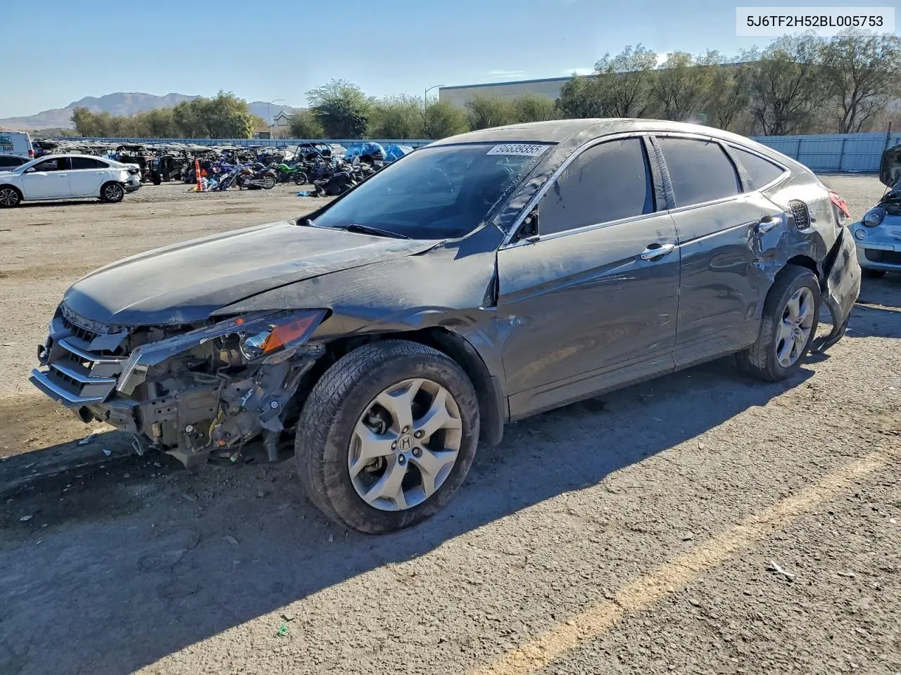 5J6TF2H52BL005753 2011 Honda Accord Crosstour Exl