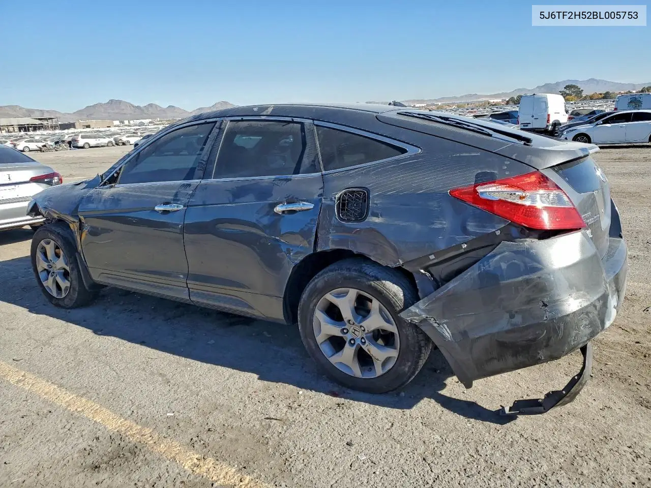 5J6TF2H52BL005753 2011 Honda Accord Crosstour Exl