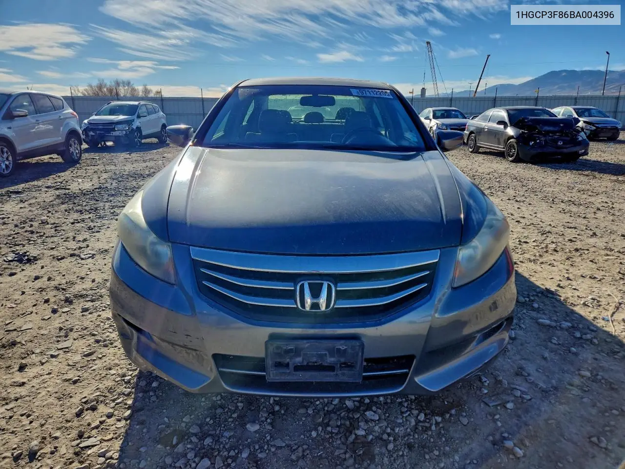 1HGCP3F86BA004396 2011 Honda Accord Exl