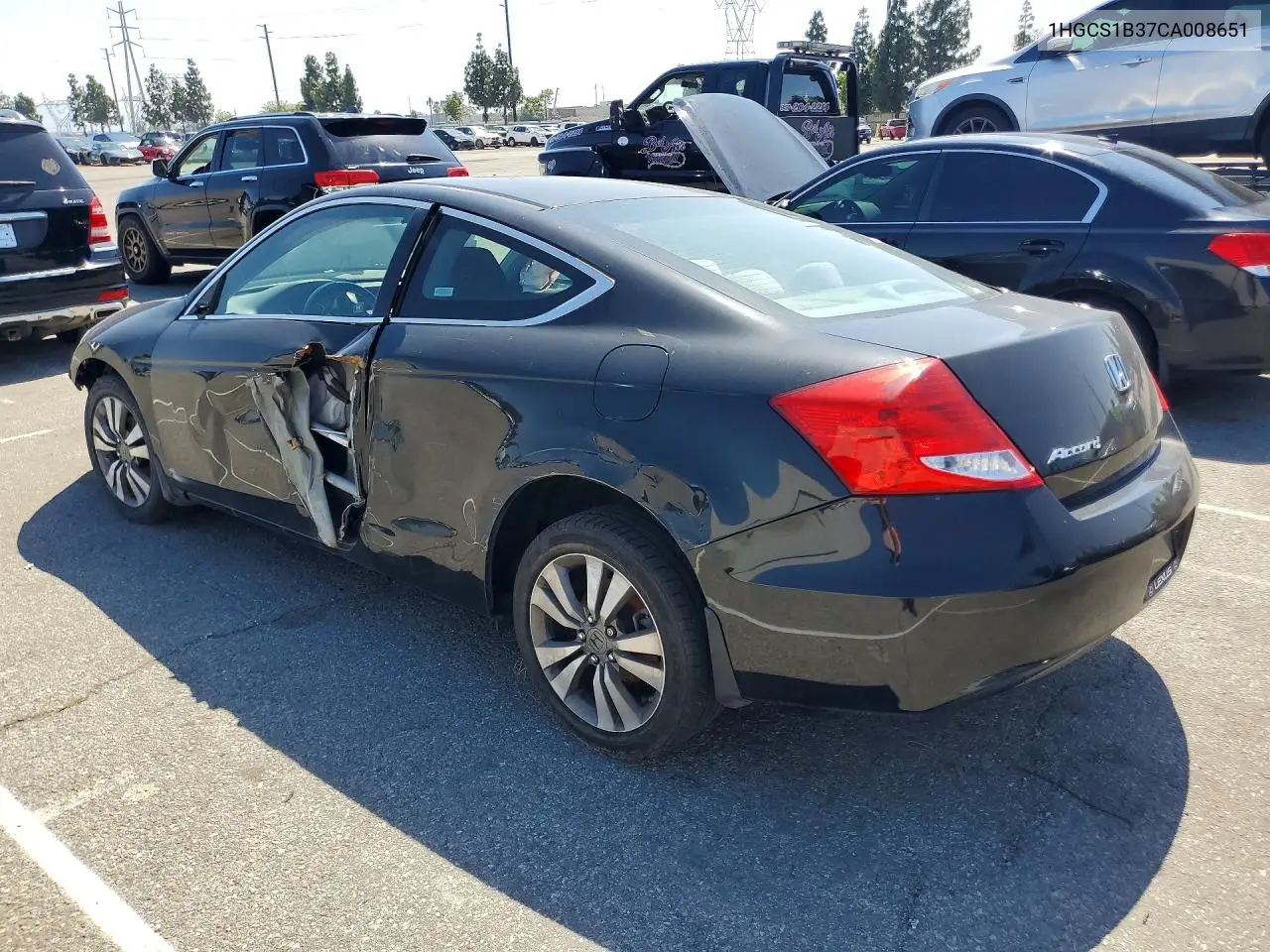 1HGCS1B37CA008651 2012 Honda Accord Lx