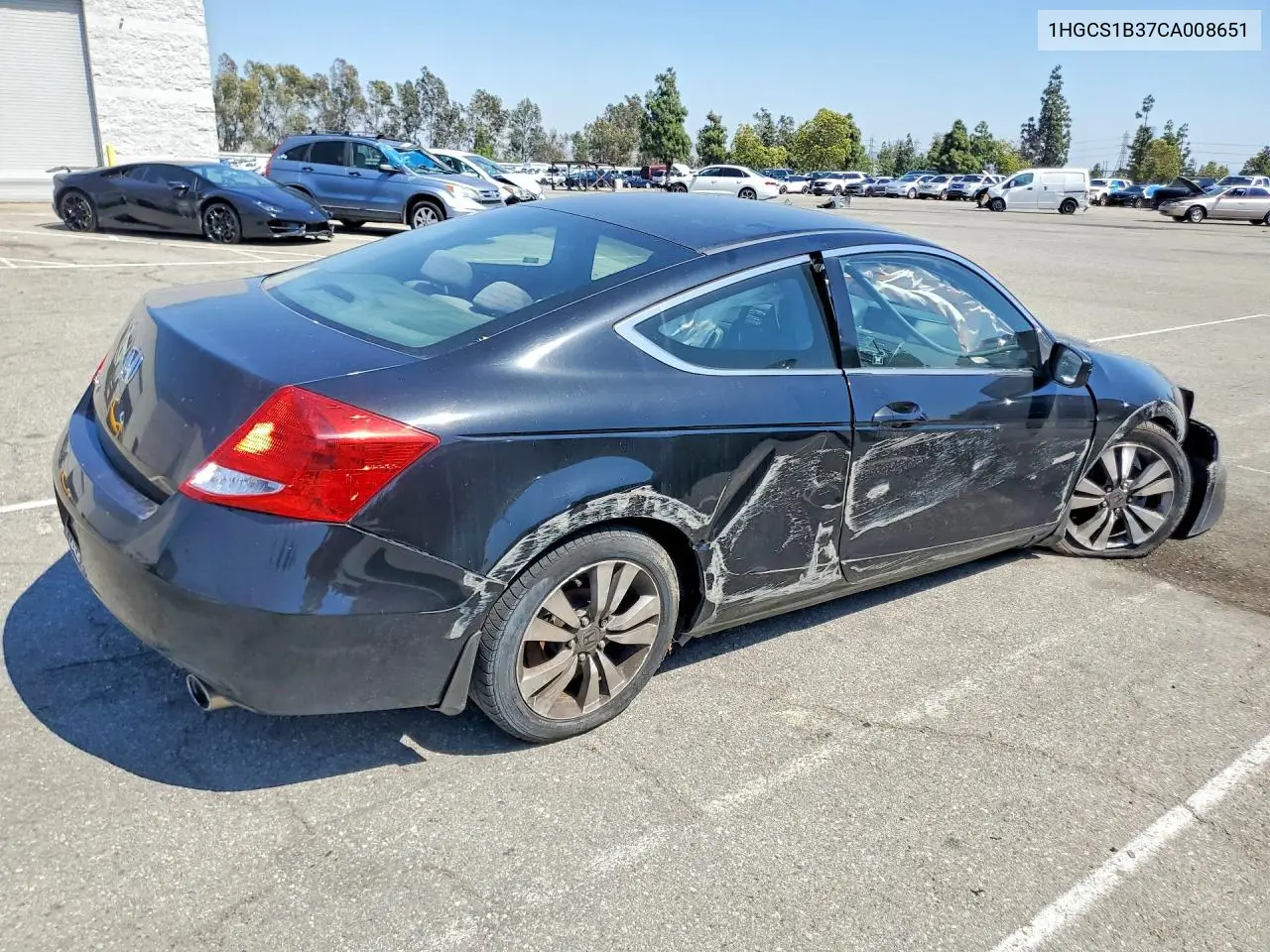 1HGCS1B37CA008651 2012 Honda Accord Lx