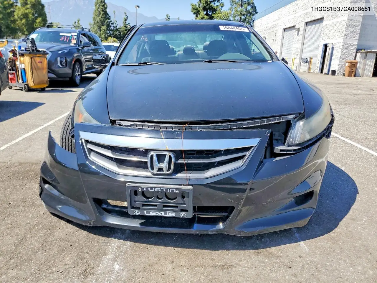 1HGCS1B37CA008651 2012 Honda Accord Lx