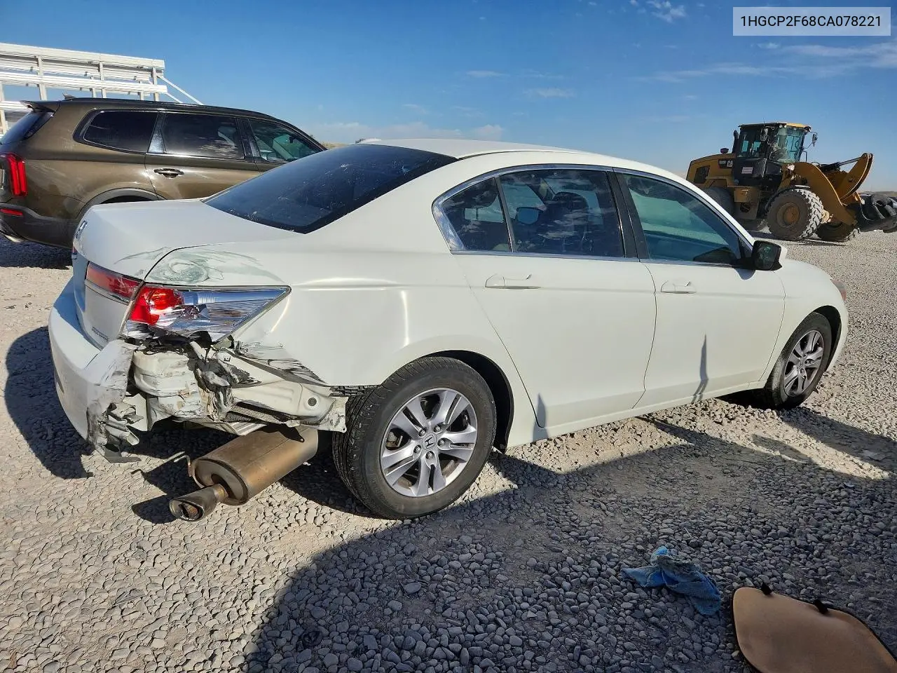 2012 Honda Accord Se VIN: 1HGCP2F68CA078221 Lot: 59313296