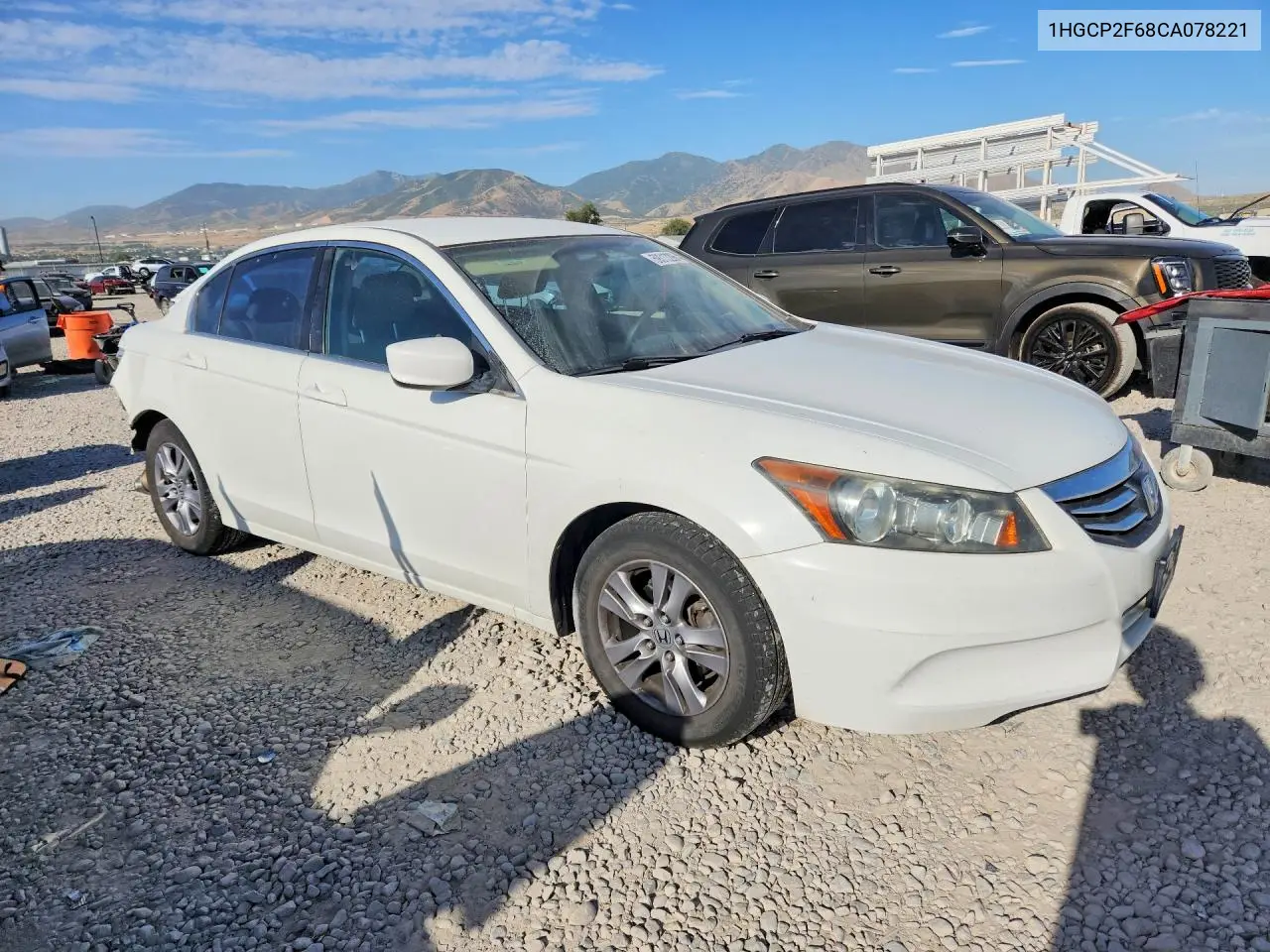 2012 Honda Accord Se VIN: 1HGCP2F68CA078221 Lot: 59313296