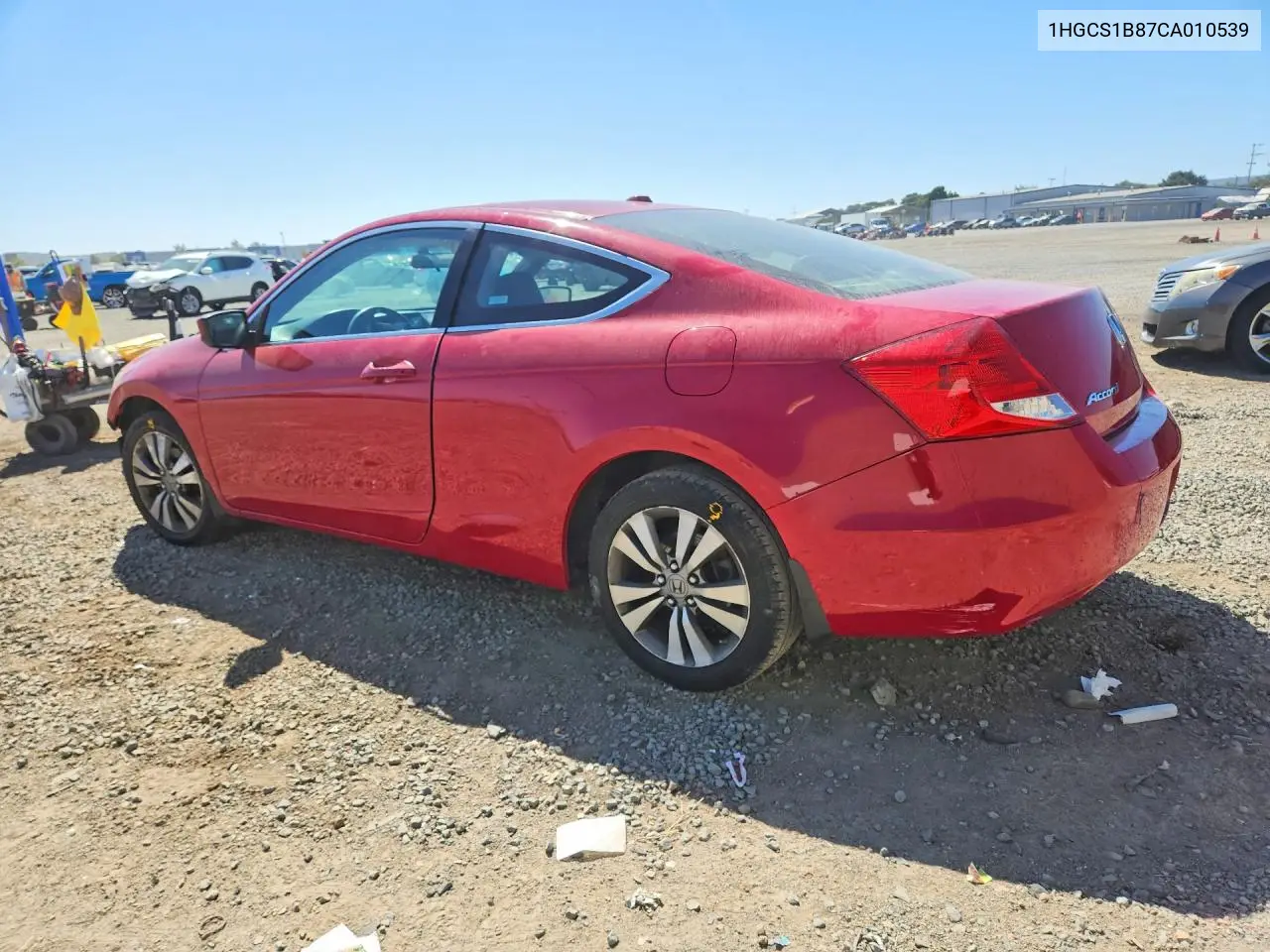 2012 Honda Accord Exl VIN: 1HGCS1B87CA010539 Lot: 60274836