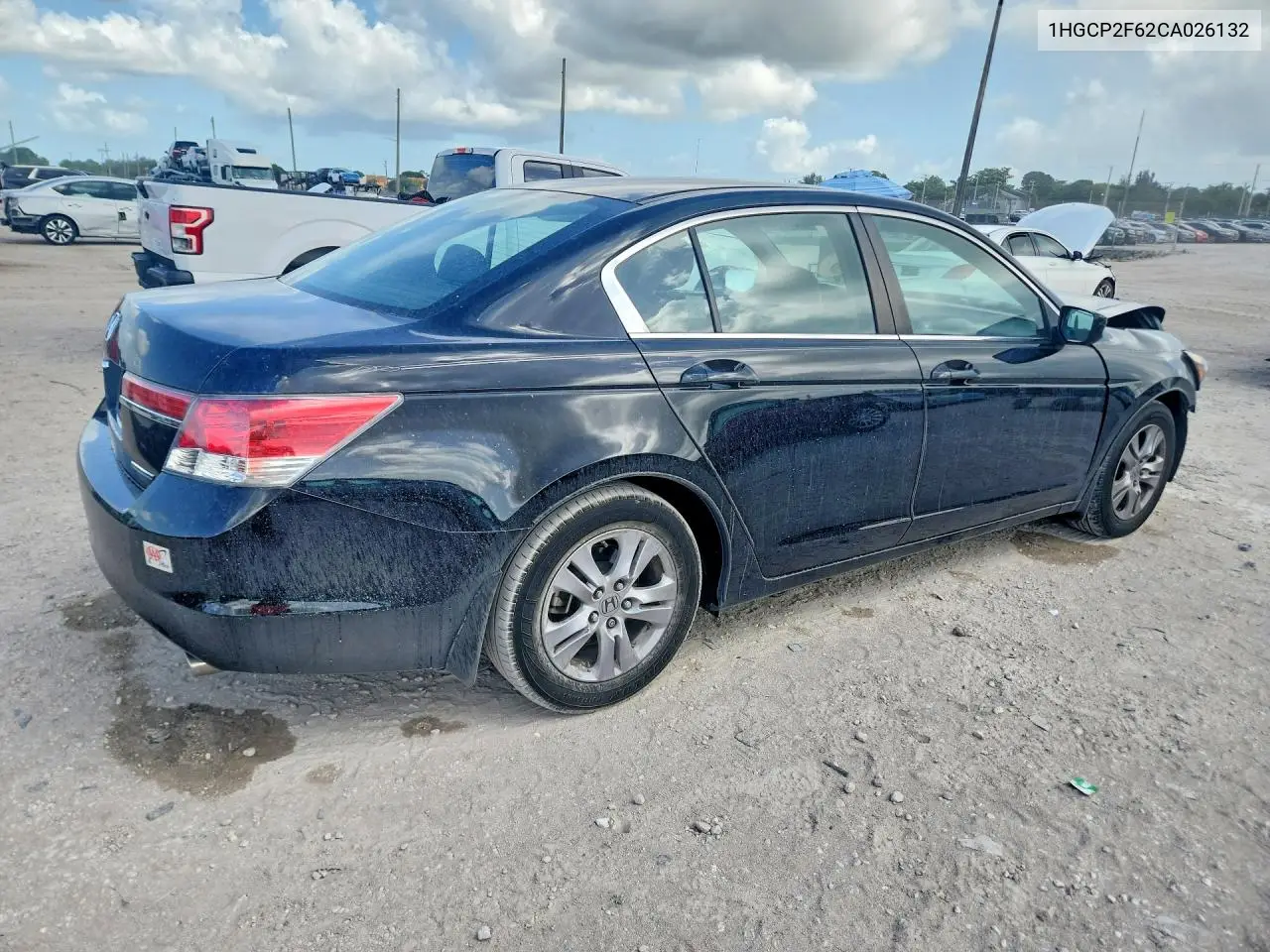 2012 Honda Accord Se VIN: 1HGCP2F62CA026132 Lot: 60572616