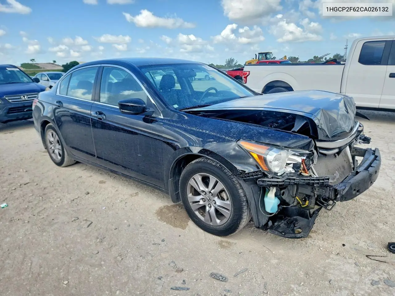 2012 Honda Accord Se VIN: 1HGCP2F62CA026132 Lot: 60572616