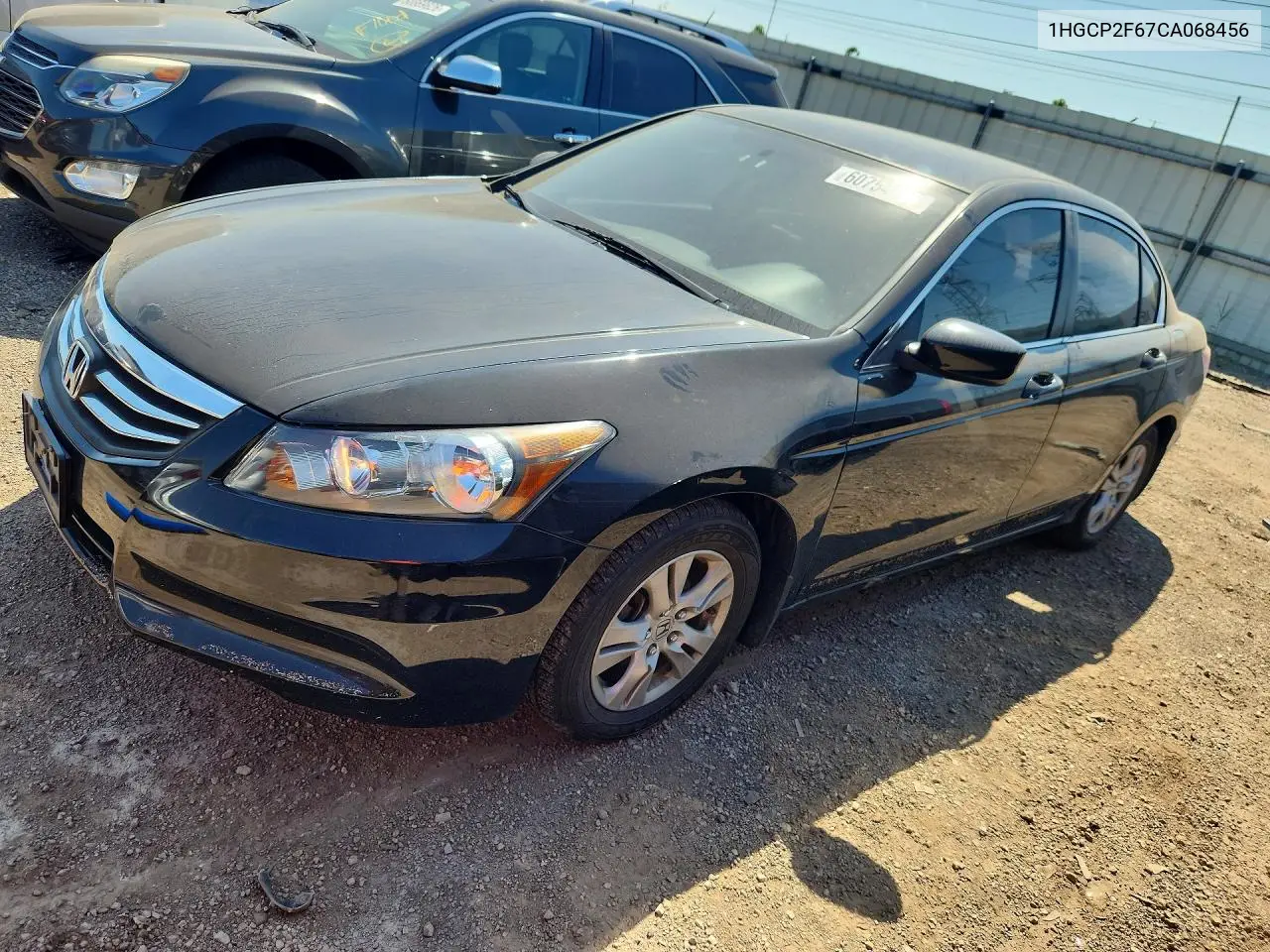 2012 Honda Accord Se VIN: 1HGCP2F67CA068456 Lot: 60754106