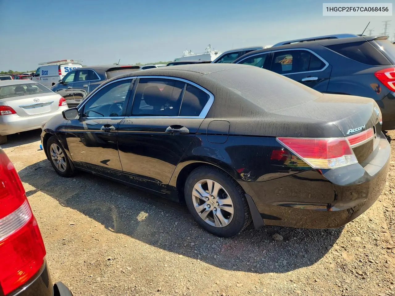 2012 Honda Accord Se VIN: 1HGCP2F67CA068456 Lot: 60754106
