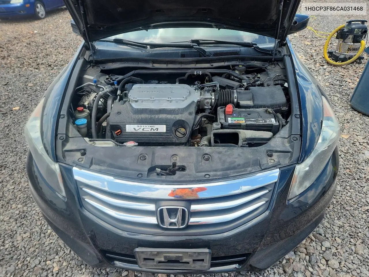 2012 Honda Accord Exl VIN: 1HGCP3F86CA031468 Lot: 60819706