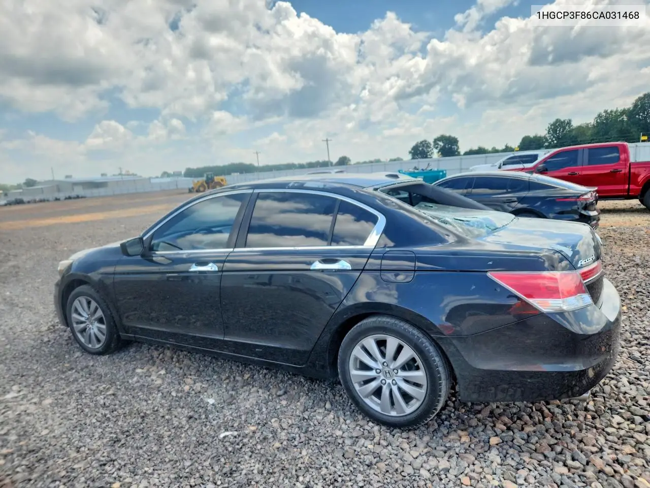 2012 Honda Accord Exl VIN: 1HGCP3F86CA031468 Lot: 60819706
