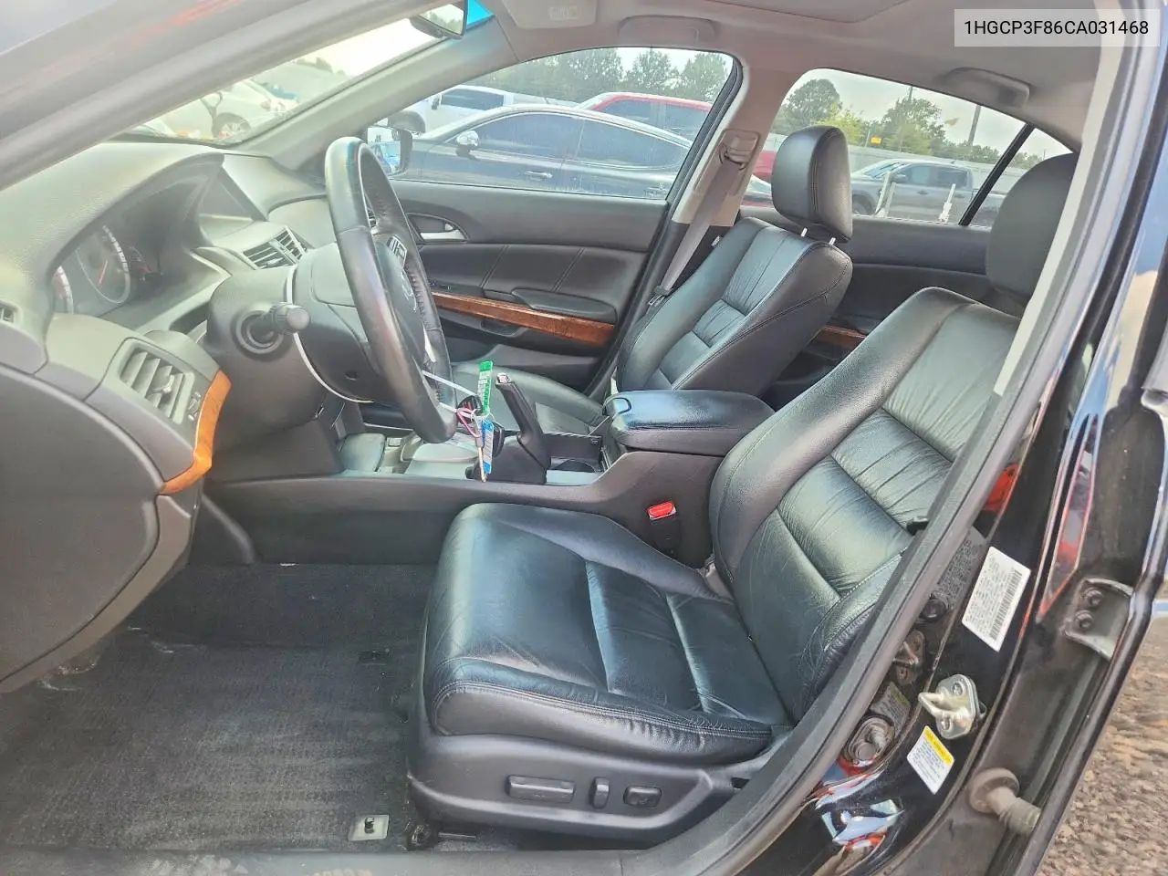 2012 Honda Accord Exl VIN: 1HGCP3F86CA031468 Lot: 60819706
