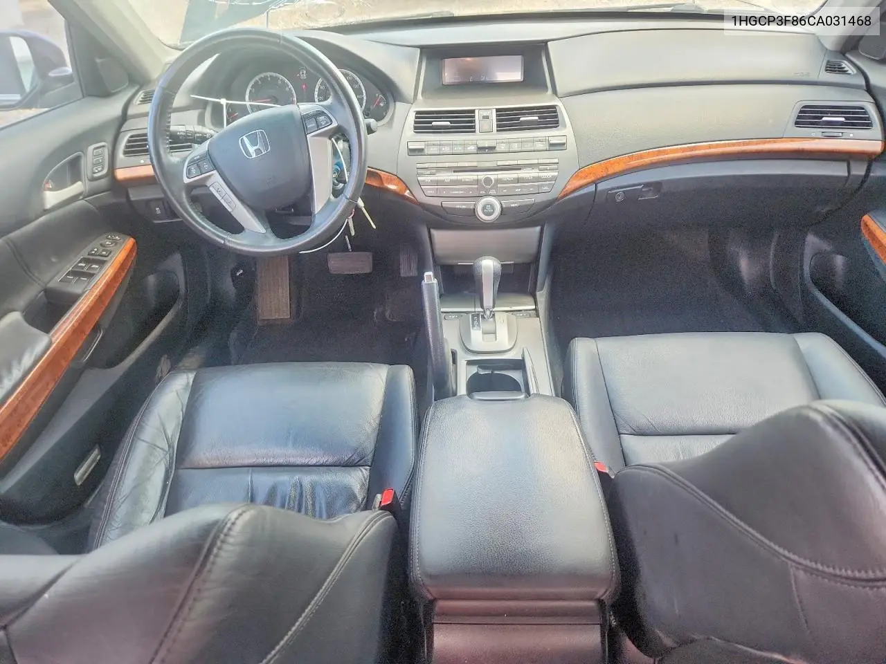2012 Honda Accord Exl VIN: 1HGCP3F86CA031468 Lot: 60819706