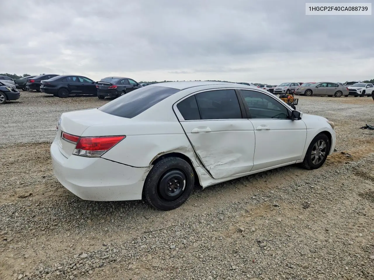 2012 Honda Accord Lxp VIN: 1HGCP2F40CA088739 Lot: 61634296