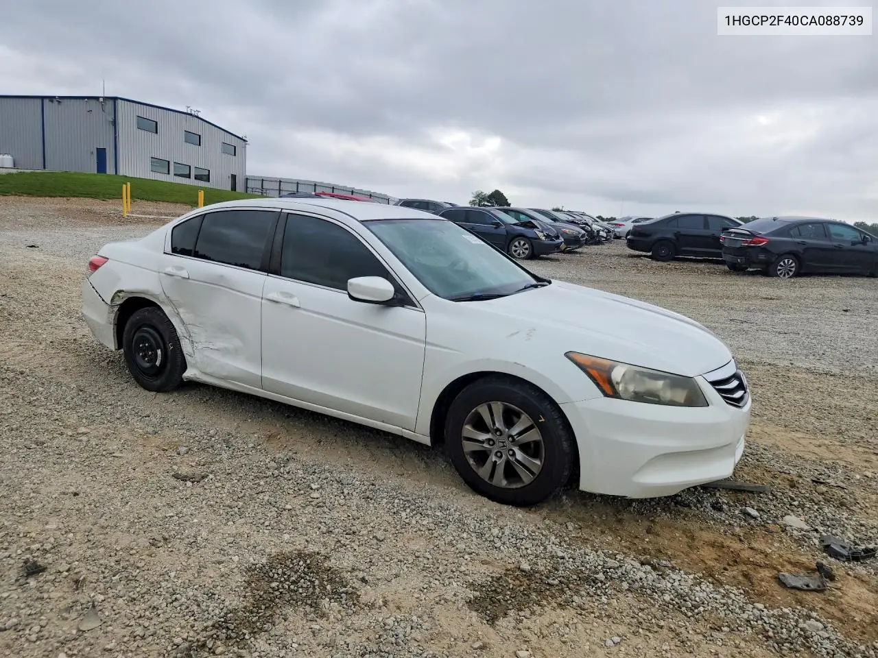 2012 Honda Accord Lxp VIN: 1HGCP2F40CA088739 Lot: 61634296