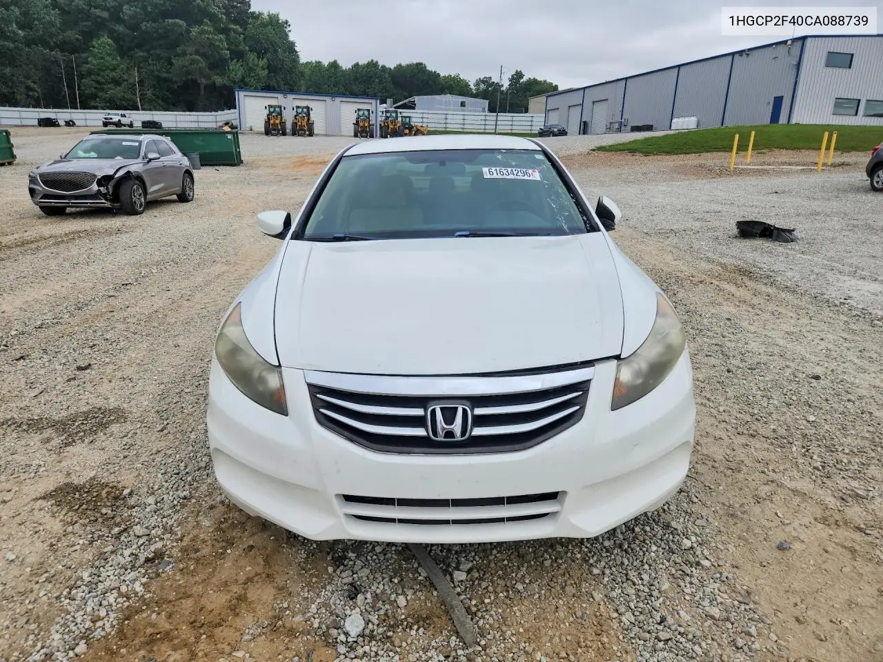 2012 Honda Accord Lxp VIN: 1HGCP2F40CA088739 Lot: 61634296