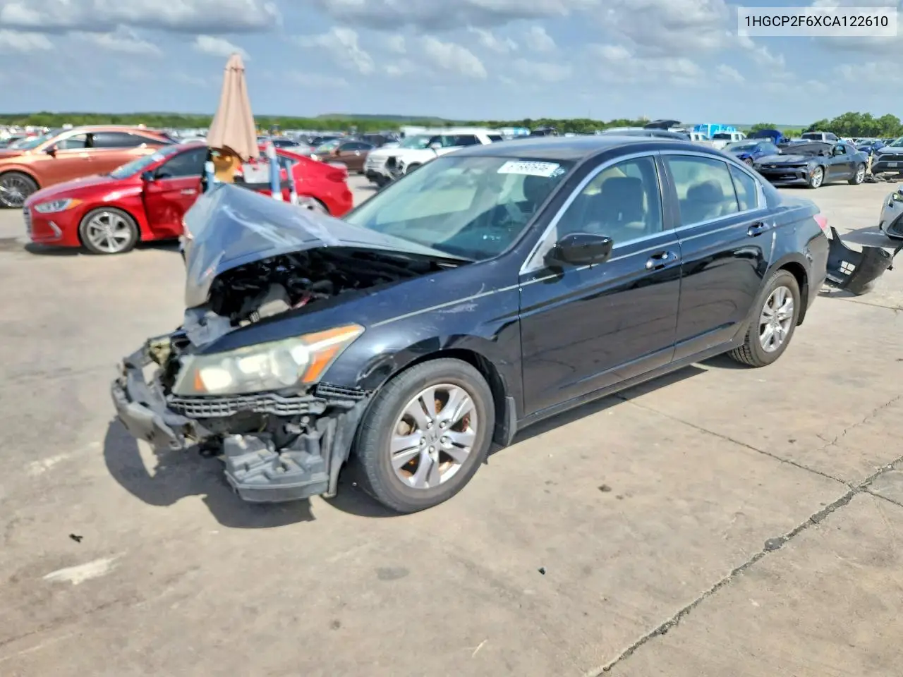 2012 Honda Accord Se VIN: 1HGCP2F6XCA122610 Lot: 61680696