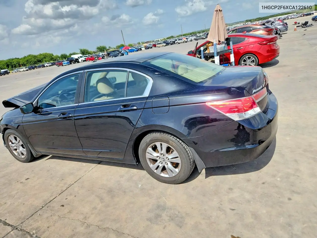 2012 Honda Accord Se VIN: 1HGCP2F6XCA122610 Lot: 61680696