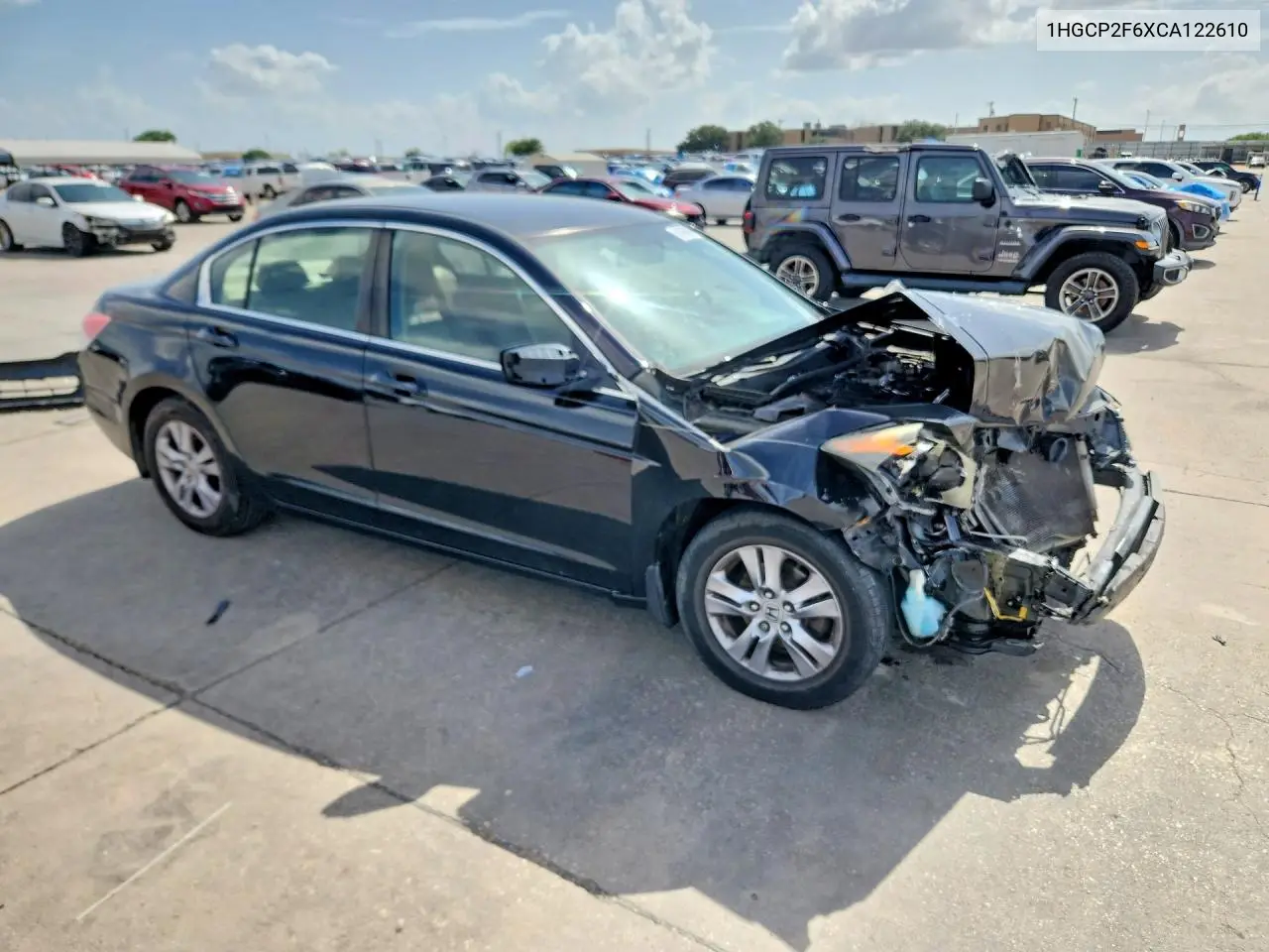 2012 Honda Accord Se VIN: 1HGCP2F6XCA122610 Lot: 61680696