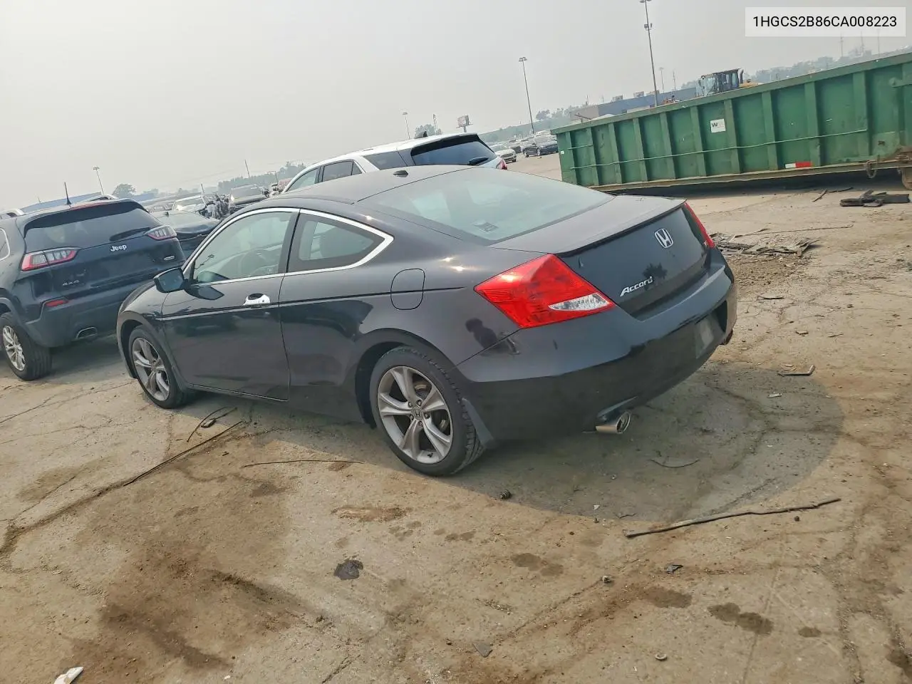 2012 Honda Accord Exl VIN: 1HGCS2B86CA008223 Lot: 61809456