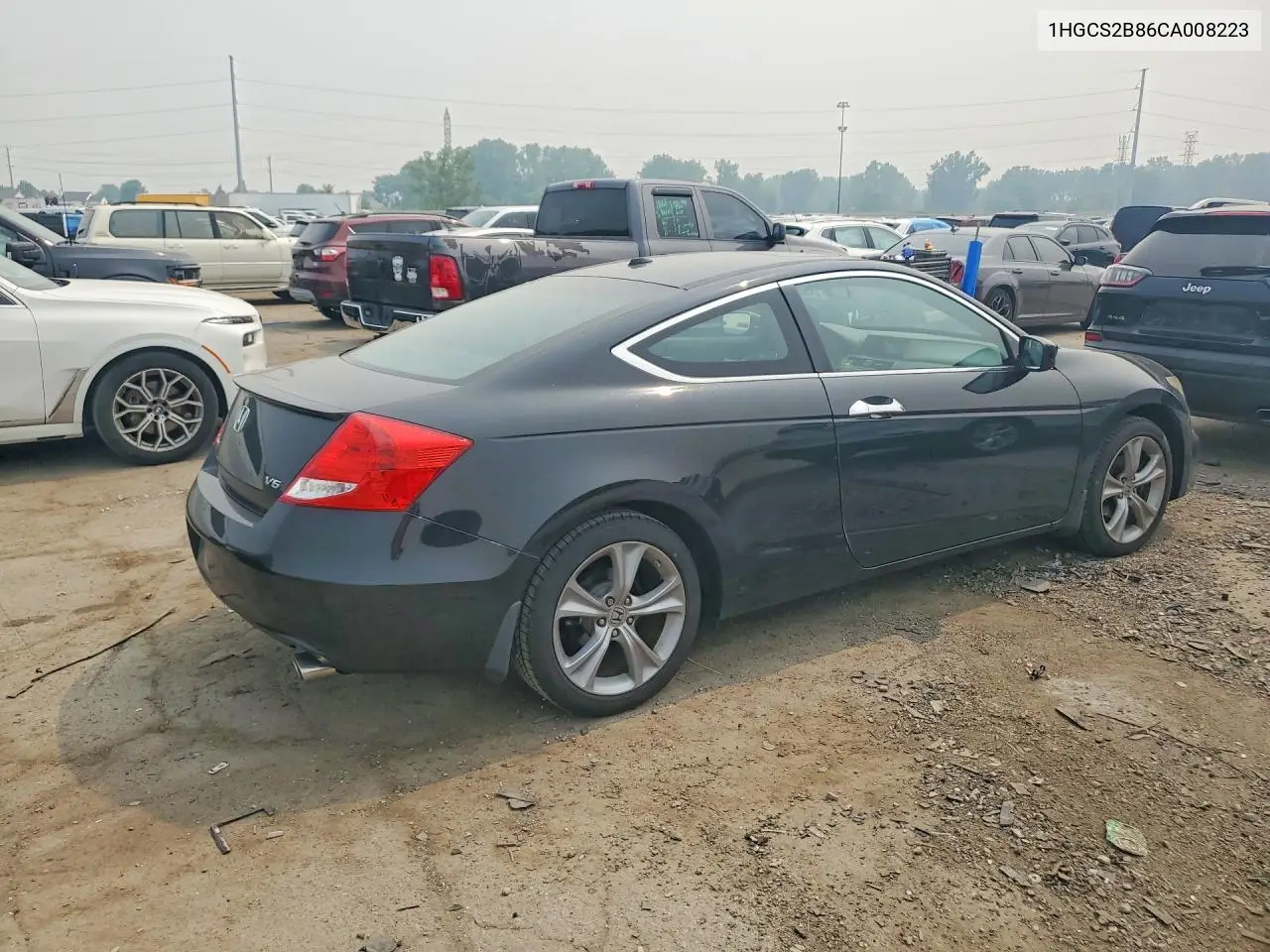 2012 Honda Accord Exl VIN: 1HGCS2B86CA008223 Lot: 61809456