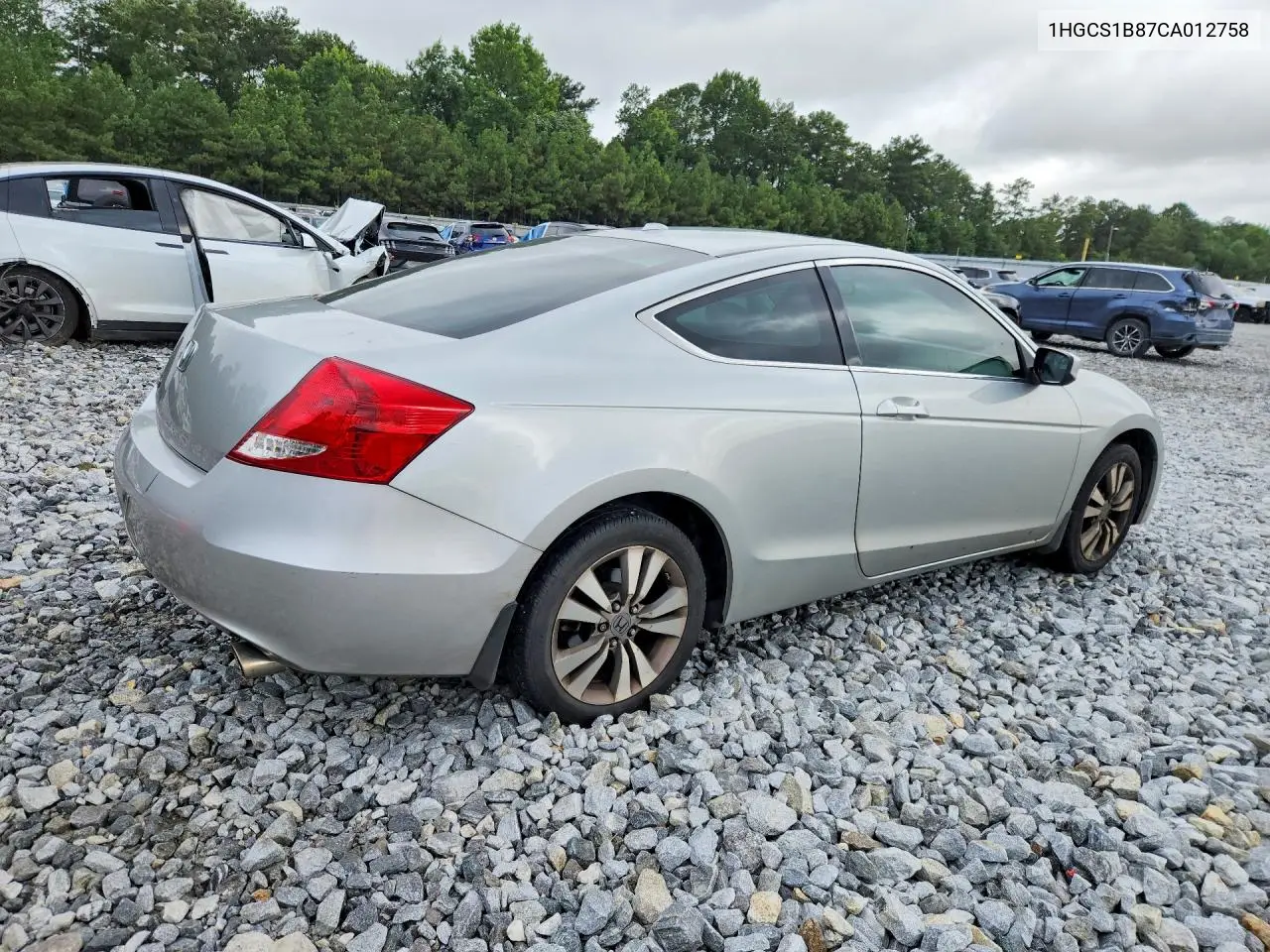 2012 Honda Accord Exl VIN: 1HGCS1B87CA012758 Lot: 62216086