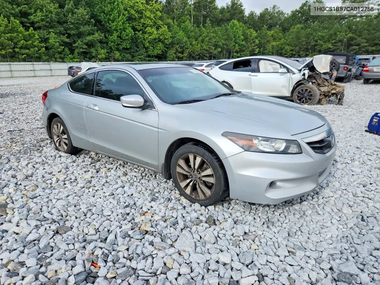 2012 Honda Accord Exl VIN: 1HGCS1B87CA012758 Lot: 62216086
