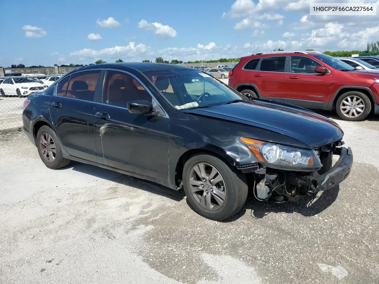 1HGCP2F66CA227564 2012 Honda Accord